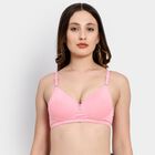 Ladies' Non-Padded Bra, Light Pink, small image number null
